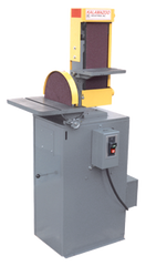 6" x 48" Belt and 12" Disc Floor Standing Combination Sander with Dust Collector 3HP; 3PH - Exact Tooling