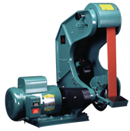 Belt Grinder - #760MC200B; 1-1/2 x 60'' Belt; 2HP; 3PH; 230V Motor - Exact Tooling