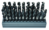 33 Pc. HSS Reduced Shank Drill Set - Exact Tooling