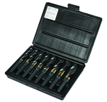 8 Pc. Cobalt Reduced Shank Drill Set - Exact Tooling