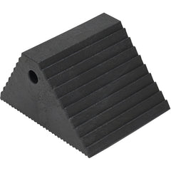 Plastic Dual Slope Wheel Chock Black - Exact Tooling