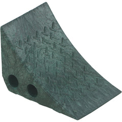 Recycled Green Plastic Wheel Chock - Exact Tooling