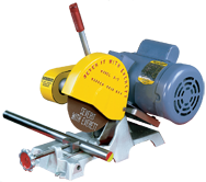 Abrasive Cut-Off Saw - #80023; Takes 8" x 1/2 Hole Wheel (Not Included); 3HP; 3PH; 220V Motor - Exact Tooling