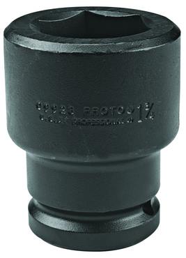 Proto® #5 Spline Drive Impact Socket 2-1/4" - 6 Point - Exact Tooling