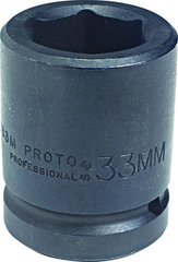 Proto® 1" Drive Impact Socket 80 mm - 6 Point - Exact Tooling