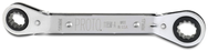 Proto® Offset Double Box Reversible Ratcheting Wrench 15 x 17 mm - 12 Point - Exact Tooling