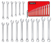 31 Pc. Satin Combination ASD Wrench Set - 12 Point - Exact Tooling