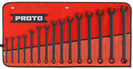 Proto® 15 Piece Black Oxide Metric Combination ASD Wrench Set - 12 Point - Exact Tooling
