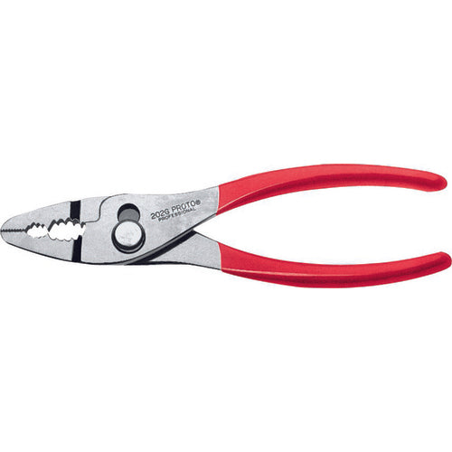 ‎Proto Slip-Joint Thin Nose Pliers w/ Grip - 6-11/16″ - Exact Tooling