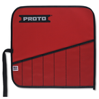 Proto® Red Canvas 6-Pocket Tool Roll - Exact Tooling