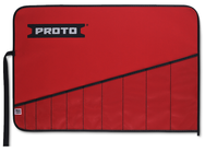 Proto® Red Canvas Tool Roll 10 Piece - Exact Tooling