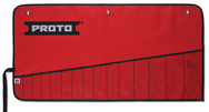 Proto® Red Canvas 14-Pocket Tool Roll - Exact Tooling