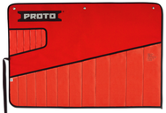 Proto® Red Canvas Tool Roll 18 Piece - Exact Tooling