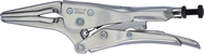 Proto® Nickel Chrome Locking Pliers - Long Nose 6-7/8" - Exact Tooling