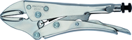 Proto® Nickel Chrome Locking Pliers - Straight Jaw 7-15/32" - Exact Tooling