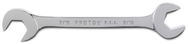 Proto® Full Polish Angle Open-End Wrench - 9/16" - Exact Tooling