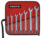 Proto® 7 Piece Combination Flare Nut Wrench Set - 12 Point - Exact Tooling