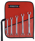 Proto® 5 Piece Metric Double End Flare Nut Wrench Set - 12 Point - Exact Tooling