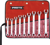 Proto® 9 Piece Double End Flare Nut Wrench Set - 6 Point - Exact Tooling
