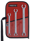 Proto® 3 Piece Double End Flare Nut Wrench Set - 6 Point - Exact Tooling
