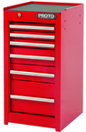 Proto® 440SS Side Cabinet - 6 Drawer, Red - Exact Tooling