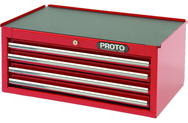 Proto® 440SS Intermediate Chest - 4 Drawer, Red - Exact Tooling
