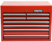 Proto® 440SS 27" Top Chest - 8 Drawer, Red - Exact Tooling