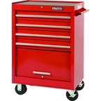 Proto® 440SS 27" Roller Cabinet - 4 Drawer, Red - Exact Tooling