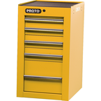 Proto® 450HS Side Cabinet - 5 Drawer, Yellow - Exact Tooling