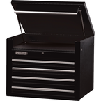 Proto® 450HS 34" Top Chest - 4 Drawer, Black - Exact Tooling