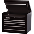 Proto® 450HS 34" Top Chest - 5 Drawer, Black - Exact Tooling