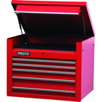 Proto® 450HS 34" Top Chest - 5 Drawer, Red - Exact Tooling