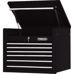 Proto® 450HS 34" Top Chest - 6 Drawer, Black - Exact Tooling