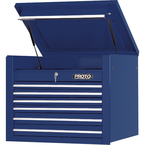 Proto® 450HS 34" Top Chest - 6 Drawer, Blue - Exact Tooling