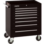 Proto® 450HS 34" Roller Cabinet - 8 Drawer, Black - Exact Tooling