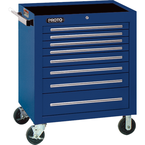 Proto® 450HS 34" Roller Cabinet - 8 Drawer, Blue - Exact Tooling