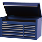 Proto® 450HS 50" Top Chest - 10 Drawer, Blue - Exact Tooling
