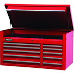 Proto® 450HS 50" Top Chest - 10 Drawer, Red - Exact Tooling