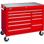 Proto® 450HS 50" Workstation - 10 Drawer, Red - Exact Tooling