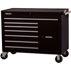 Proto® 450HS 50" Workstation - 7 Drawer & 1 Shelf, Black - Exact Tooling