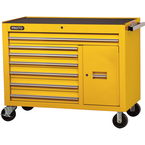 Proto® 450HS 50" Workstation - 7 Drawer & 1 Shelf, Yellow - Exact Tooling