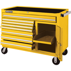 Proto® 450HS 50" Workstation - 8 Drawer & 1 Shelf, Yellow - Exact Tooling
