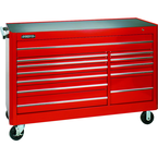 Proto® 450HS 66" Workstation - 12 Drawer, Red - Exact Tooling