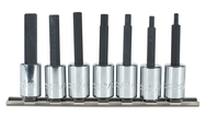 Proto® 3/8" Drive 7 Piece Hex Bit Set - Exact Tooling