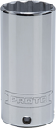 Proto® Tether-Ready 3/8" Drive Deep Socket 1" - 12 Point - Exact Tooling
