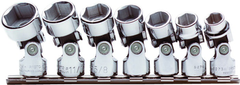 Proto® 3/8" Drive 7 Piece Universal Socket Set - 6 Point - Exact Tooling