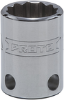 Proto® Tether-Ready 3/8" Drive Socket 15 mm - 12 Point - Exact Tooling
