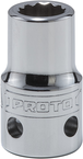 Proto® Tether-Ready 1/2" Drive Socket 11 mm - 12 Point - Exact Tooling