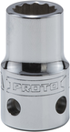 Proto® Tether-Ready 1/2" Drive Socket 12 mm - 12 Point - Exact Tooling