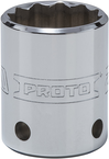 Proto® Tether-Ready 1/2" Drive Socket 24 mm - 12 Point - Exact Tooling